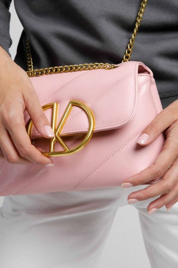 Elegant White Quilted Shoulder Bag - Image 2