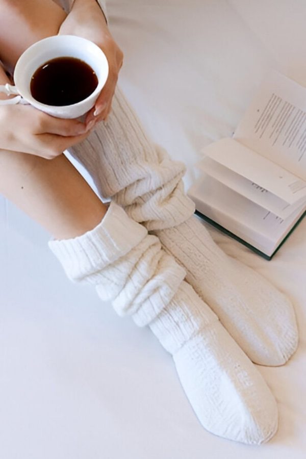 Cozy Knit Lounge Socks
