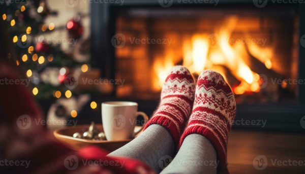 Festive Winter Ankle Socks - Image 2