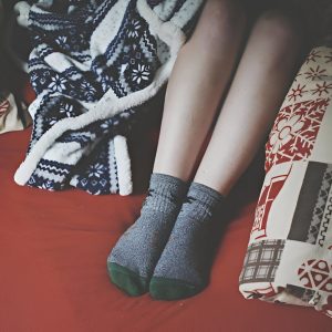 Festive Winter Ankle Socks